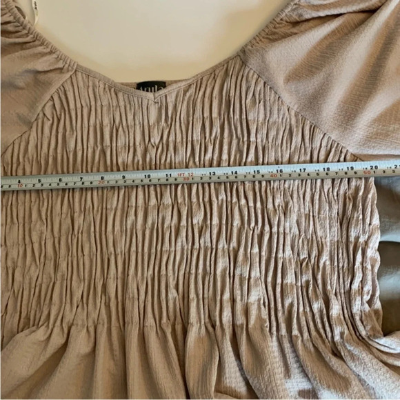 Arula for Xquisite You bohemian style, Long Sleeve  Peplum Fitted Blouse, SZ 2X - Picture 5 of 5